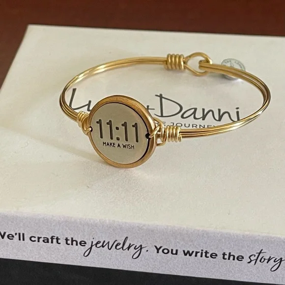 Luca Danni 11:11 Make a Wish Bangle Bracelet